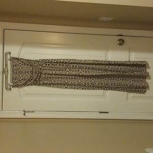 Beautiful strapless maxi dress